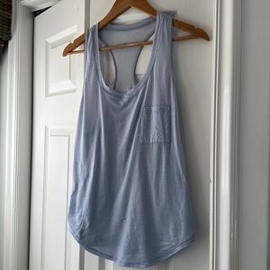Lululemon light blue Tank size 8